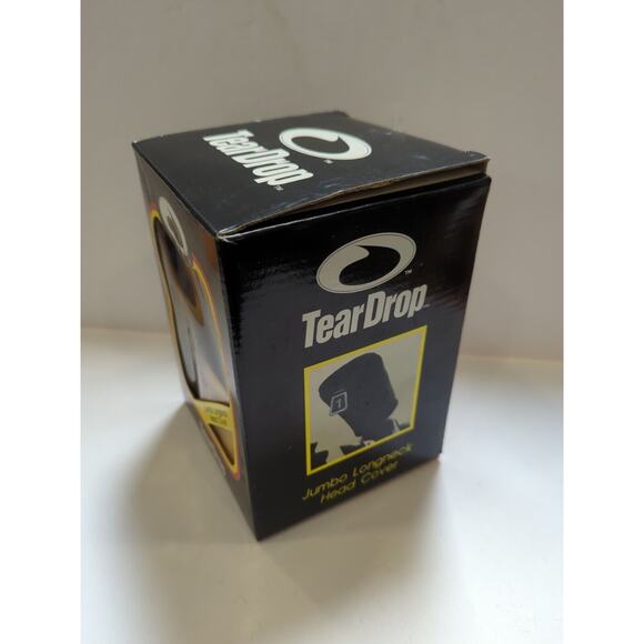 Teardrop Golf Club Cover Jumbo Long Neck New Black Open Box - Picture 5 of 5